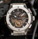 Copy Hublot Big Bang Tourbillon 45mm Watches Stainless Steel